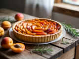 Tarte aux Abricots et Romarin : Une Recette Rustique Délicieuse