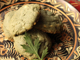 Cookies d'inspiration coréenne à l'armoise et au chocolat blanc