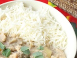 Curry indonésien végan 'terik' de jackfruit et de pomme de terre