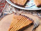 Galette des rois bretonne au beurre salé, café et cardamome