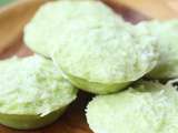 Petits gâteaux indonésiens à la noix de coco (Kue Putu)