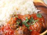 Rougail de boulettes au boudin noir