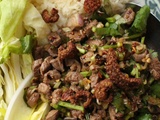 Salade de magret de canard presque comme au Laos (Lap ped)