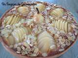 Tarte bourdaloue ou poire amandine