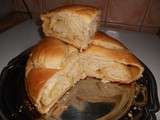 Brioche aux pépites de chocolat blanc