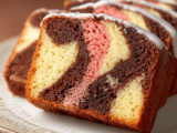 Cake marbre 3 couleurs moelleux