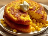 Corn cakes dorés à la poêle