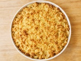 Crumble aux poires croustillant
