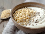 Dégué crémeux au couscous de mil