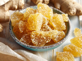 Du gingembre confit maison