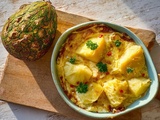 Fruit à pain : recette gratinée aux épices