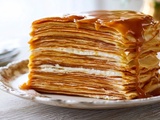 Gâteau de crêpes caramel beurre salé