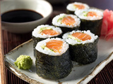 Maki saumon maison