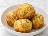 Muffin courgette feta moelleux