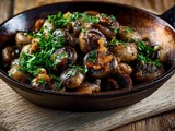 Poêlée de champignons persillés façon bistrot