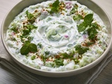 Raita de concombre minute