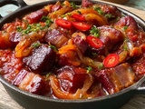 Rougail boucané façon réunionnaise