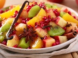 Salade de fruits aux épices d’hiver