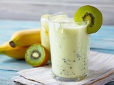 Smoothie banane kiwi minute