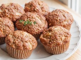 Son de blé : recette de muffins moelleux aux pommes