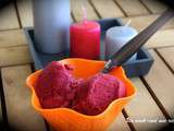 Sorbet à la cerise