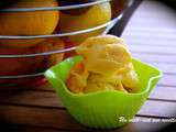 Sorbet à la mangue sans sorbetière