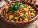 Tajine de légumes (végétarien) mijoté