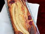 Banana bread aux fraises