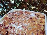 Clafoutis cerises , pistaches