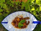 Emincé de boeuf à l’orange