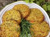 Galettes Quinoa, Courgettes