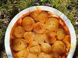 Tarte tatin aux oignons de Roscoff