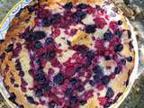 Gâteau au yaourt et fruits rouges