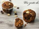 Zeste de... muffin 3 chocolats