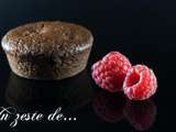 Moelleux chocolat framboise