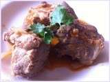 Fricassée d'agneau au gingembre et aux épices