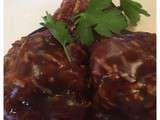 Terryaki meatballs: boulettes de bœuf sauce Terryaki, spécialité Japonaise