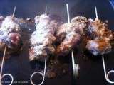 Variations gourmandes autour des brochettes #1 : Brochettes d'agneau aux saveurs Persanes