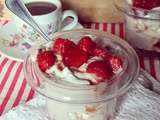 Eton mess fraises & miel