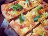 Pizza fleurettes de chou-fleur & Roquefort