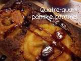 Quatre-quart pomme caramel