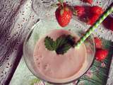 Smoothie aux fraises & St Môret