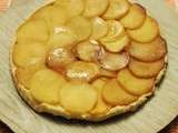 Tarte Tatin aux navets boule d’or caramélisés au miel