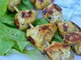 Brochette de poulet chich taouk