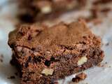 Brownie sarrasin et noix (sans gluten)