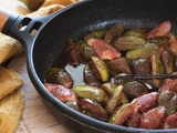 Compotée de figues, au miel et à la vanille
