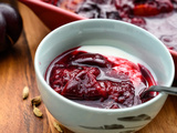 Compotée de prunes rouges aux épices