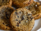Cookies crousti-moelleux au chocolat et fleur de sel