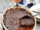 Crumble abricot-chocolat, de Christophe Felder