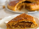 Galette des rois au muscovado, sirop d’érable et orange confite